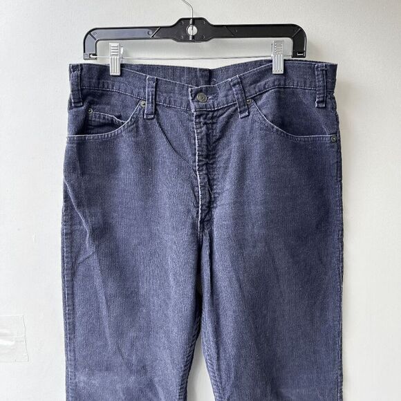 Vintage 1970s Levi's White Tab 517 Corduroy Pants Bootcut Trousers USA - 34 - Picture 7 of 10
